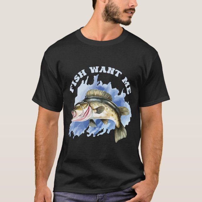 Camiseta mulheres me querem peixe me teme (Frente)
