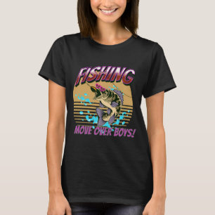 Camiseta Mulheres Me Querem Peixes Me Temem Peixe Dourado