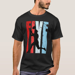 Camiseta Mulheres Meninas 5 de Futebol Americano Footie de