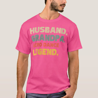 Camiseta Mulheres Meninas Engraçadas Marido Avô Esboço Lege