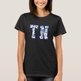 Camiseta Mulheres Meninas Tennessee Flores Silvestres Gráfi