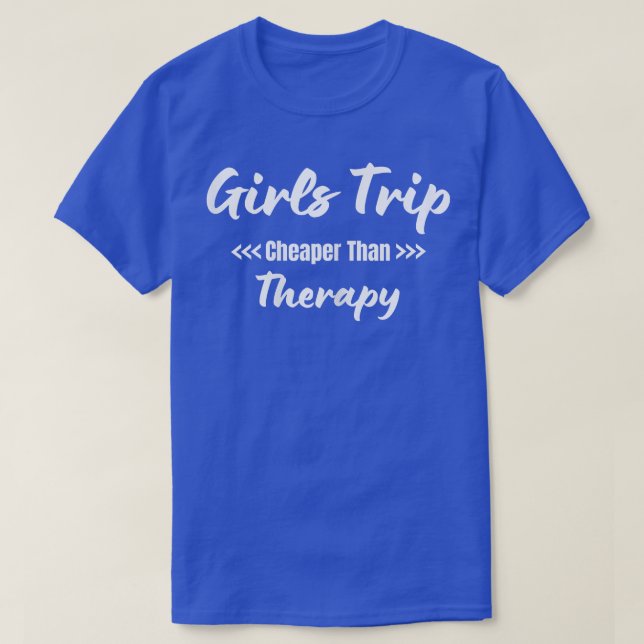 Camiseta Mulheres Meninas Viagem 2022 Terapia Viagem Vacat (Frente do Design)