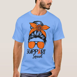 Camiseta Mulheres Mensageiras Apoiam Esquadrão Laranja Leuc
