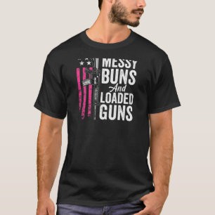 Camiseta Mulheres Mensageiras e Armas Carregadas Mulheres E