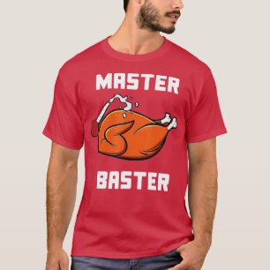 Camiseta Mulheres Mestre Baster Engraçado Turquia Obrigado