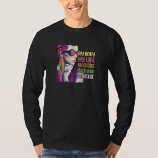 Camiseta Mulheres Meu Corpo Meus Direitos Mulheres Igualdad