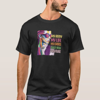 Camiseta Mulheres Meu Corpo Meus Direitos Mulheres Igualdad