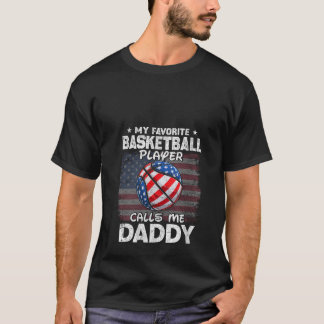 Camiseta Mulheres Meu Jogador De Basquete Favorito Me Chama