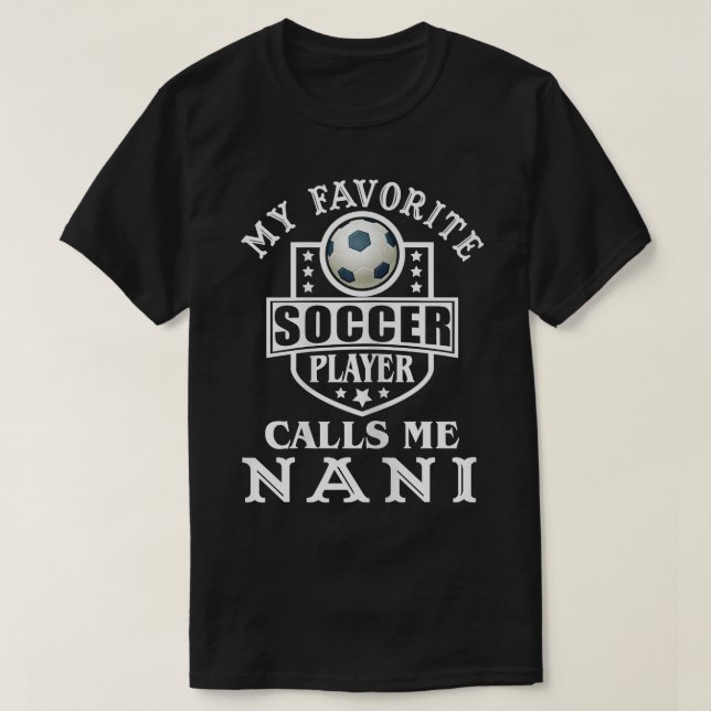 Camiseta Mulheres Meu Jogador de Futebol Favorito Me Chama  (Frente do Design)