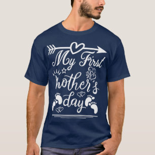 Camiseta Mulheres Meu Primeiro Anúncio de Gravidez no Dia d