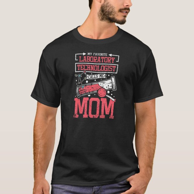 Camiseta Mulheres Meu tecnólogo de laboratório favorito me  (Frente)