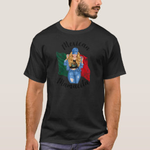 Camiseta Mulheres Mexicanas Bandeira Mamacita No México Mãe