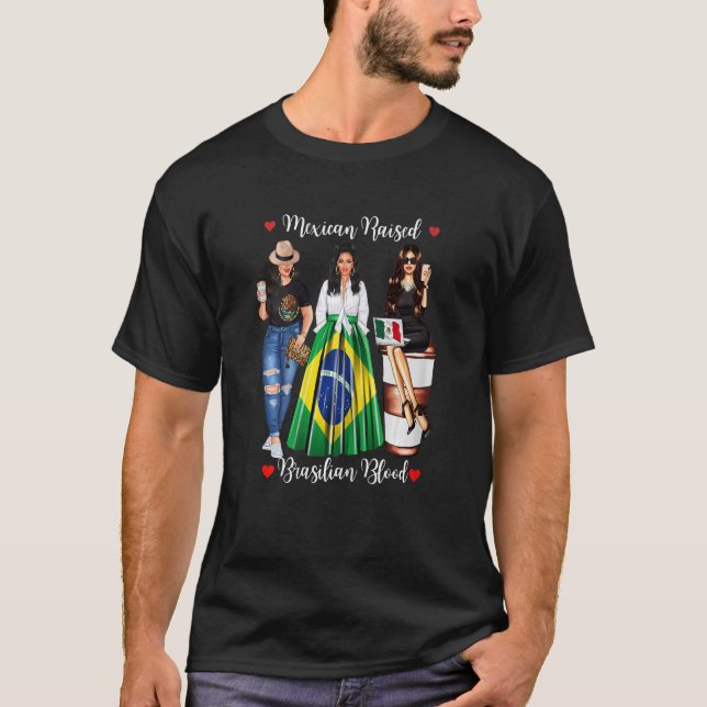 Camiseta Mulheres Mexicanas Nascer De Patrimônio Brasileiro (Frente)
