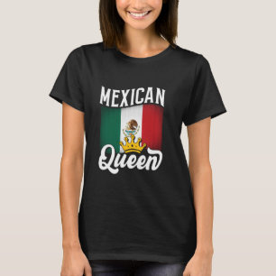 Camiseta Mulheres México Bandeira Mexicana Garota Mexicana