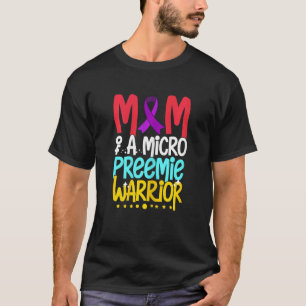 Camiseta Mulheres Micro Preemie Nicu Pré-Termo Enfermeira d