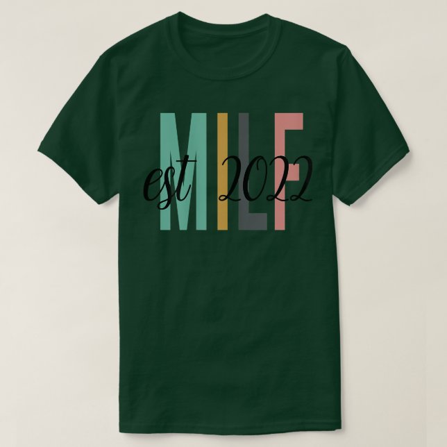Camiseta Mulheres MILF Est (Frente do Design)