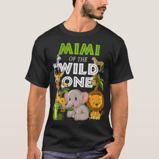 Camiseta Mulheres Mimi do Jardim Zoológico Selvagem Anivers