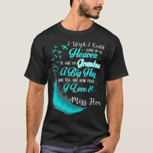 Camiseta Mulheres Minha filha mora no céu, eu amo e sinto f