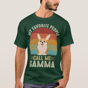 Camiseta Mulheres Minhas Pessoas Favoritas Me Chamam De Gam