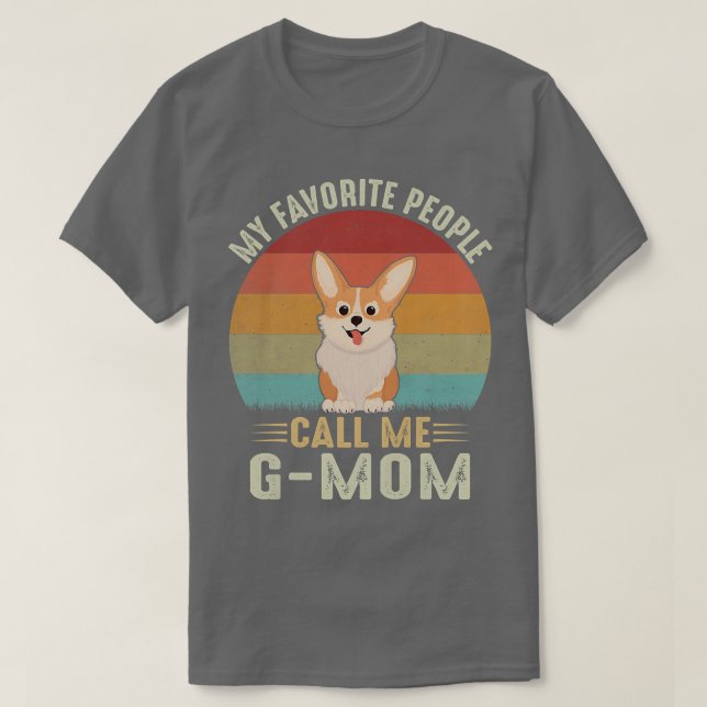 Camiseta Mulheres Minhas Pessoas Favoritas Me Chamam De Gmã (Frente do Design)