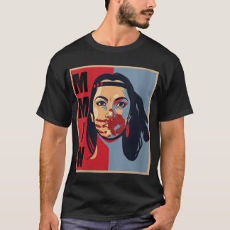 Camiseta Mulheres MMIW Indígenas de Consciência Arte Roubad
