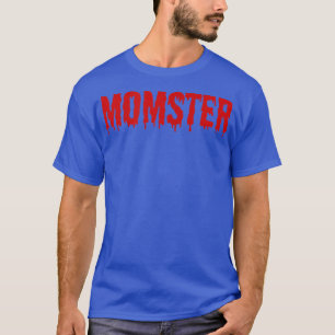 Camiseta Mulheres Momster Figurino de Halloween para mamãe