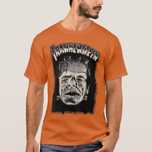 Camiseta Mulheres Monstro de Filme de Terror Vintage Hallow