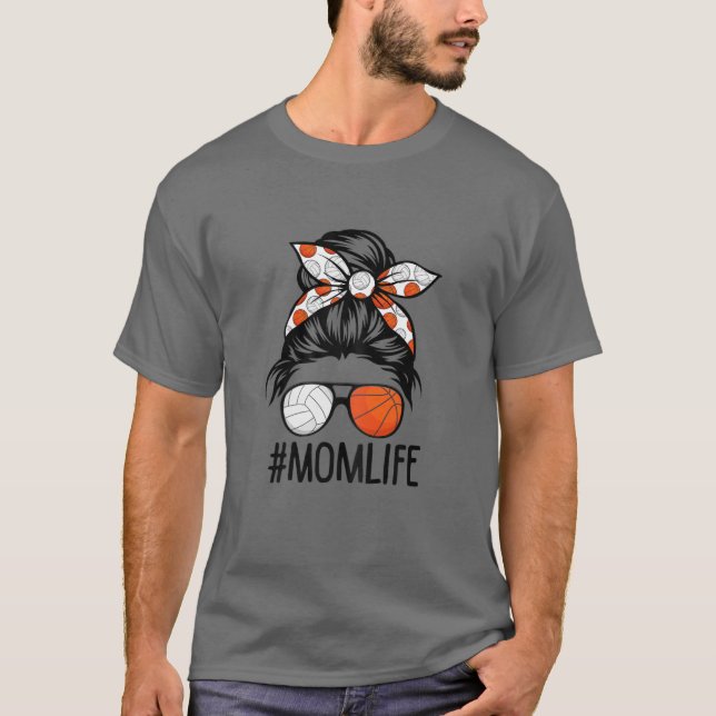 Camiseta Mulheres Morrem Mãe Vidas Voleibol Mães D (Frente)