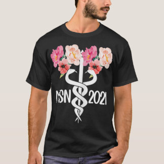 Camiseta Mulheres MSN 2021 Caduceus Mestrado Em Ciência Em