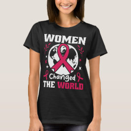 Camiseta Mulheres Mudaram O Mundo Feminista