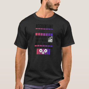 Camiseta Mulheres Mulheres Contabilistas Contabilidade Lega