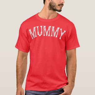Camiseta Mulheres Mummy Halloween excelente de fantasia par
