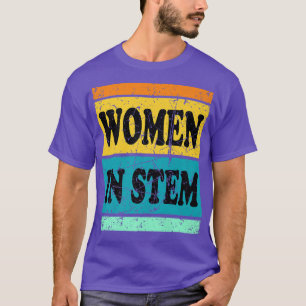 Camiseta Mulheres Na Ciência Mulheres Na Esteira Do Trânsit