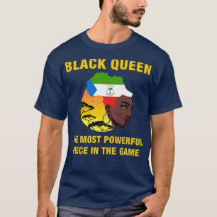 Camiseta Mulheres na Guiné Equatorial História Negra Mês Eq