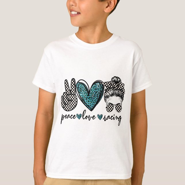 Camiseta Mulheres na Pista do Amor pela Paz, Bandeira Verif (Frente)