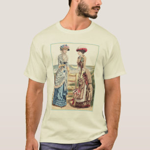 Camiseta Mulheres na praia - t-shirt do Victorian