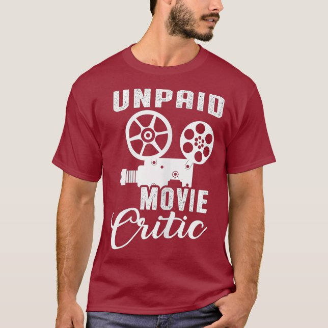 Camiseta Mulheres Não Pagas - Diretor de Filmes Críticos (Frente)