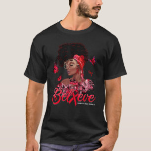 Camiseta Mulheres Negras acreditam no embolismo pulmonar da