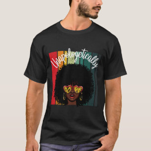 Camiseta Mulheres Negras Afro-Americanas Potentes