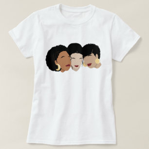 Camiseta Mulheres Negras, Amigos Irmãs