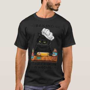 Camiseta Mulheres Negras Baking porque homicídio não é verd