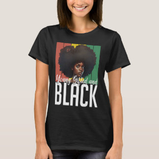 Camiseta Mulheres Negras e Jovens para a História Negra Mês