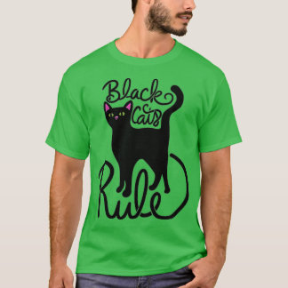 Camiseta Mulheres Negras Gatos Negra Gritam Gato Negra Gato