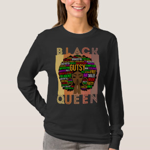 Camiseta Mulheres Negras Melanina Professora Rainha Afro Ne