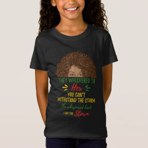 Camiseta Mulheres Negras Oferecem Presença de Orgulho Negro