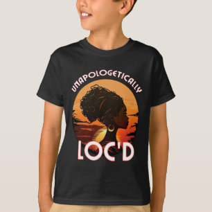 Camiseta Mulheres Negras Rainha Sisterloc Sem Desculpas