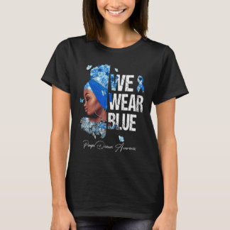 Camiseta Mulheres Negras Vestimos a Consciência da Doença d