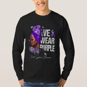 Camiseta Mulheres Negras Vestimos a Consciência da Síndrome