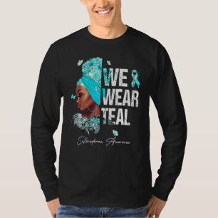 Camiseta Mulheres Negras Vestimos Consciência do Escleroder