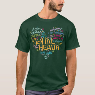 Camiseta Mulheres no coração Sensibilização para a saúde me